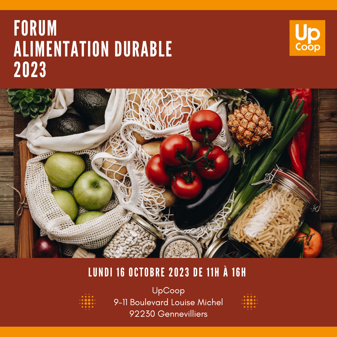 Aukka Partenaire du 1er Forum Engagé pour une Alimentation Durable d'UpCoop